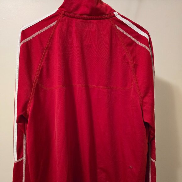 ADIDAS MENS BOYS ZIPPERED ACTIVE WEAR SWEATSHIRT - Picture 2 of 3